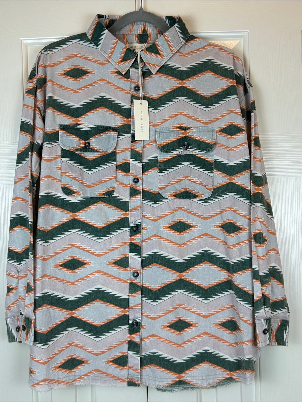 NWT Buckle Gilded Intent Western Button Down Top